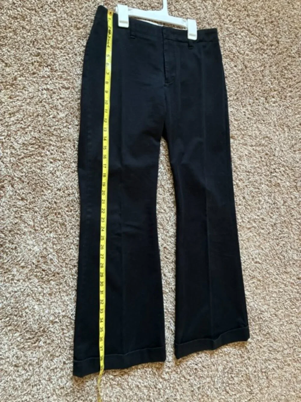 Classic GAP wide leg black pants, size 6, in great condition